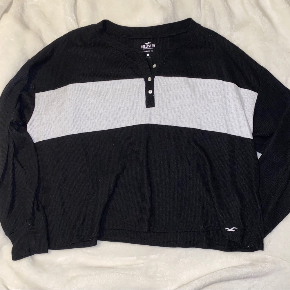 Hollister Henley Boyfriend Tee